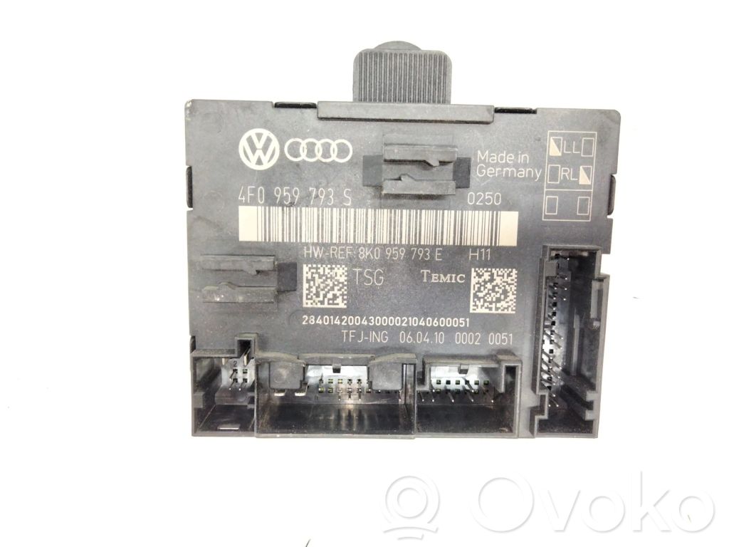 Autres unités de commande / modules   4F0959793S