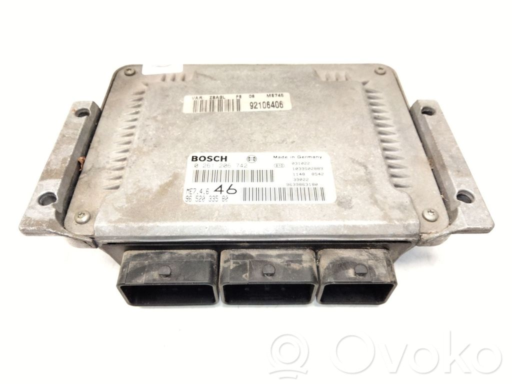 Peugeot 607 Sterownik / Moduł ECU 