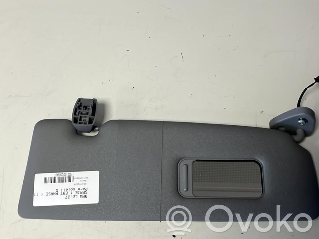 BMW 1 E81 E87 Sun visor 