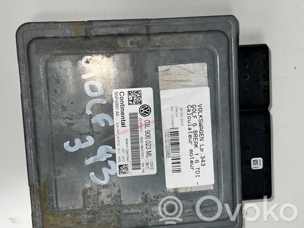 Volkswagen Golf VI Engine control unit/module 