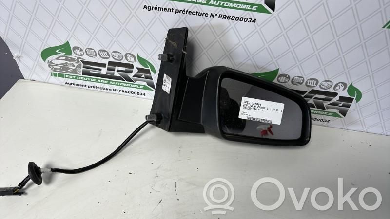 Opel Zafira B Manualne lusterko boczne drzwi przednich 
