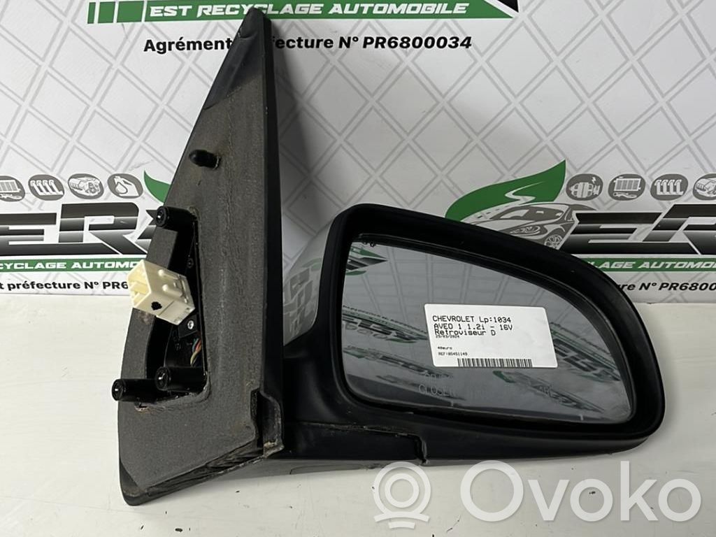 Chevrolet Aveo Espejo lateral manual 
