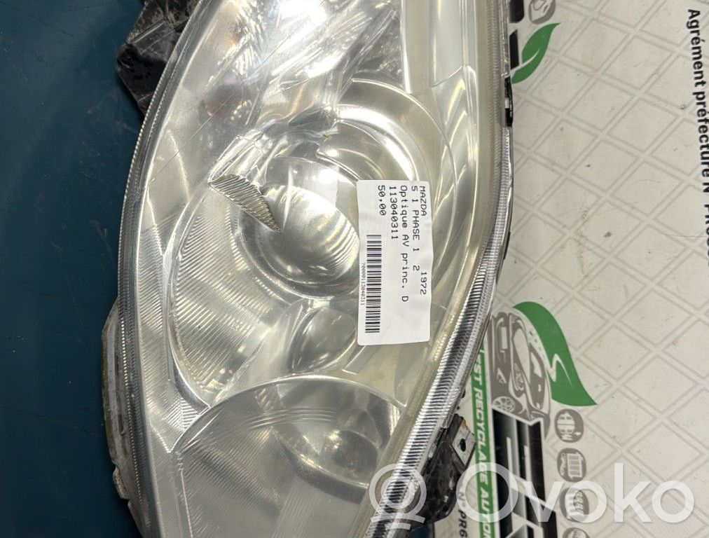 Mazda 5 Headlight/headlamp 