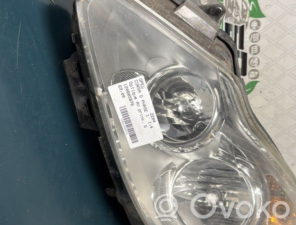 Opel Corsa D Headlight/headlamp 
