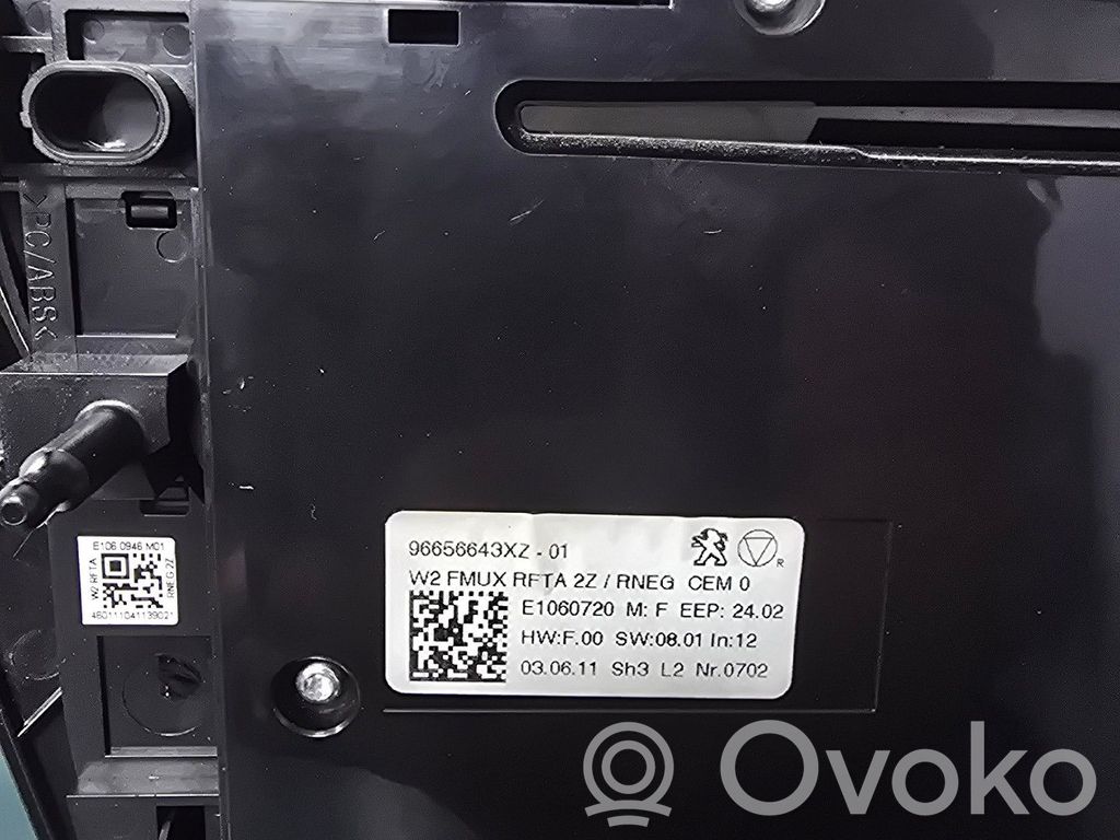 Peugeot 508 Climate control unit 