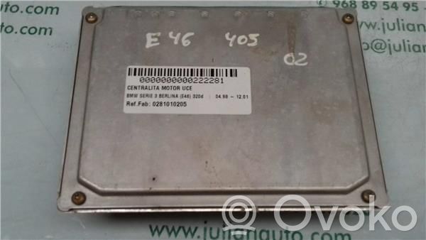 Engine control unit/module ECU   281010205,7786887BOSCH