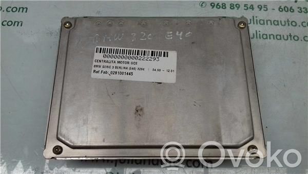 Unité de commande, module ECU de moteur   281001445,2249970BOSCH