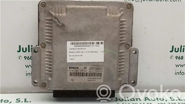 Komputer / Sterownik ECU silnika   281001934,8200039569BOSCH