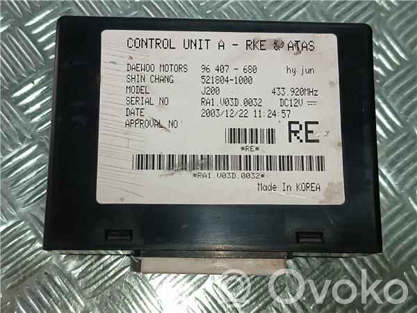 Engine control unit/module ECU   96407680,5218041000