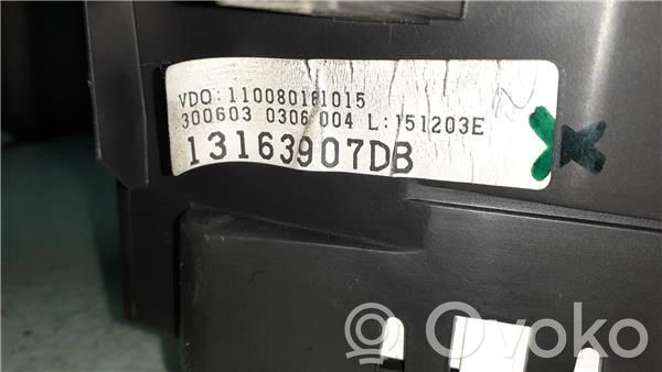 Opel Meriva A Speedometer (instrument cluster) 