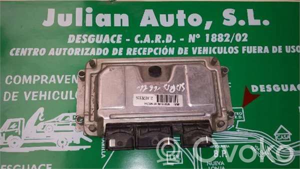 Engine control unit/module ECU   261206606,9638765980ME744