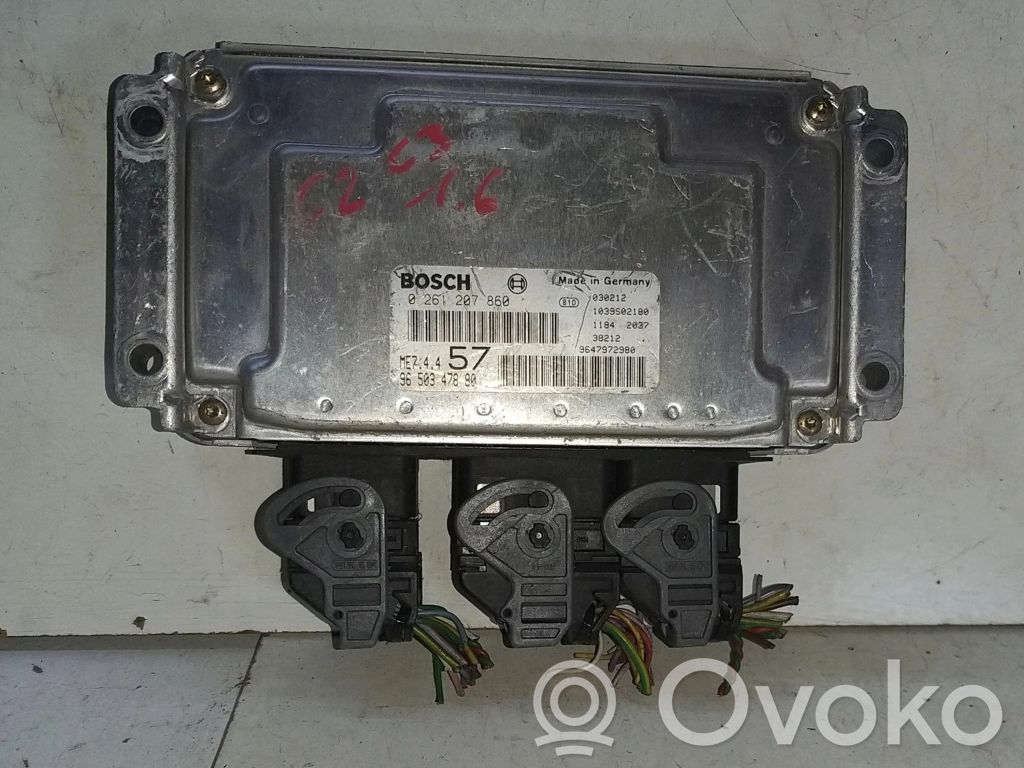 Citroen C3 Engine control unit/module ECU 