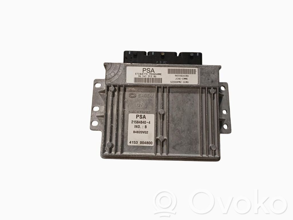 Peugeot 407 Engine control unit/module ECU 