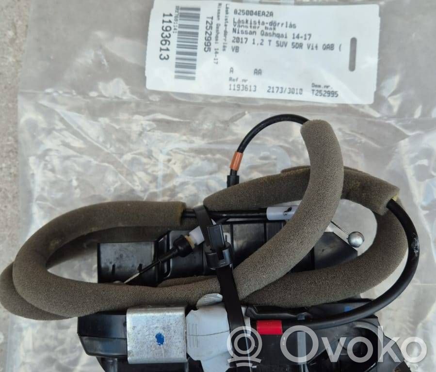 Nissan Qashqai Galinių durų spyna 