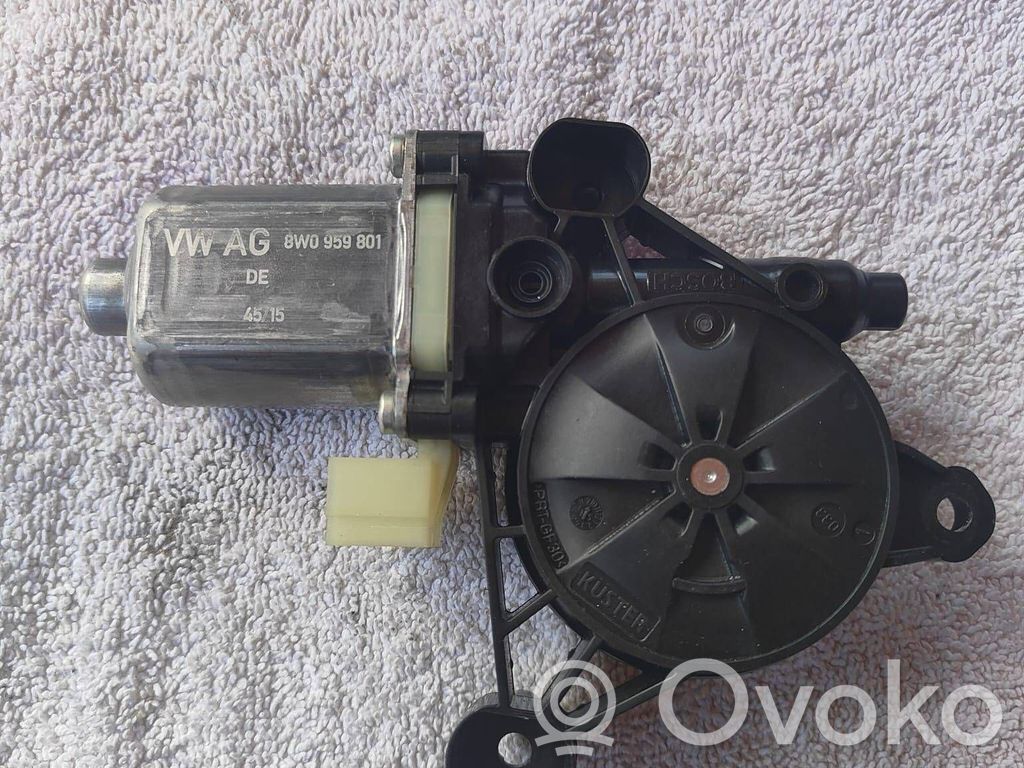 Audi A4 S4 B9 Motor del regulador de la ventanilla de la puerta delantera 