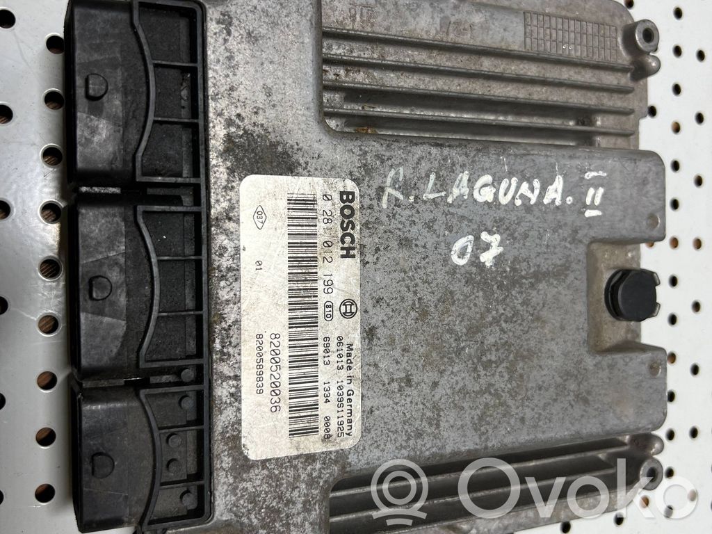 Renault Laguna II Engine control unit/module 