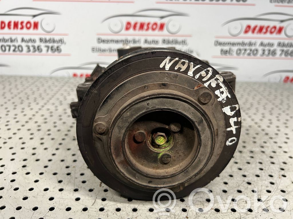Nissan Navara D40 Ilmastointilaitteen kompressorin pumppu (A/C) 