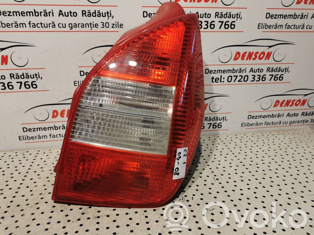 Citroen C2 Galinis žibintas kėbule 