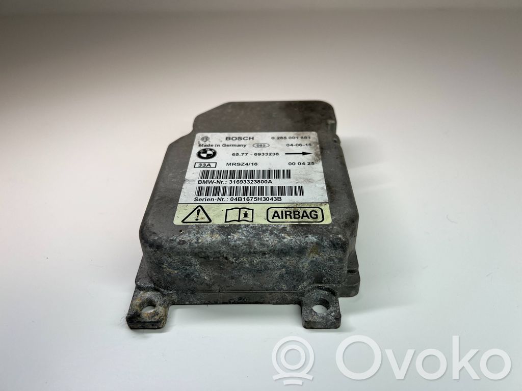 Airbag control unit/module   6933238,0285001681