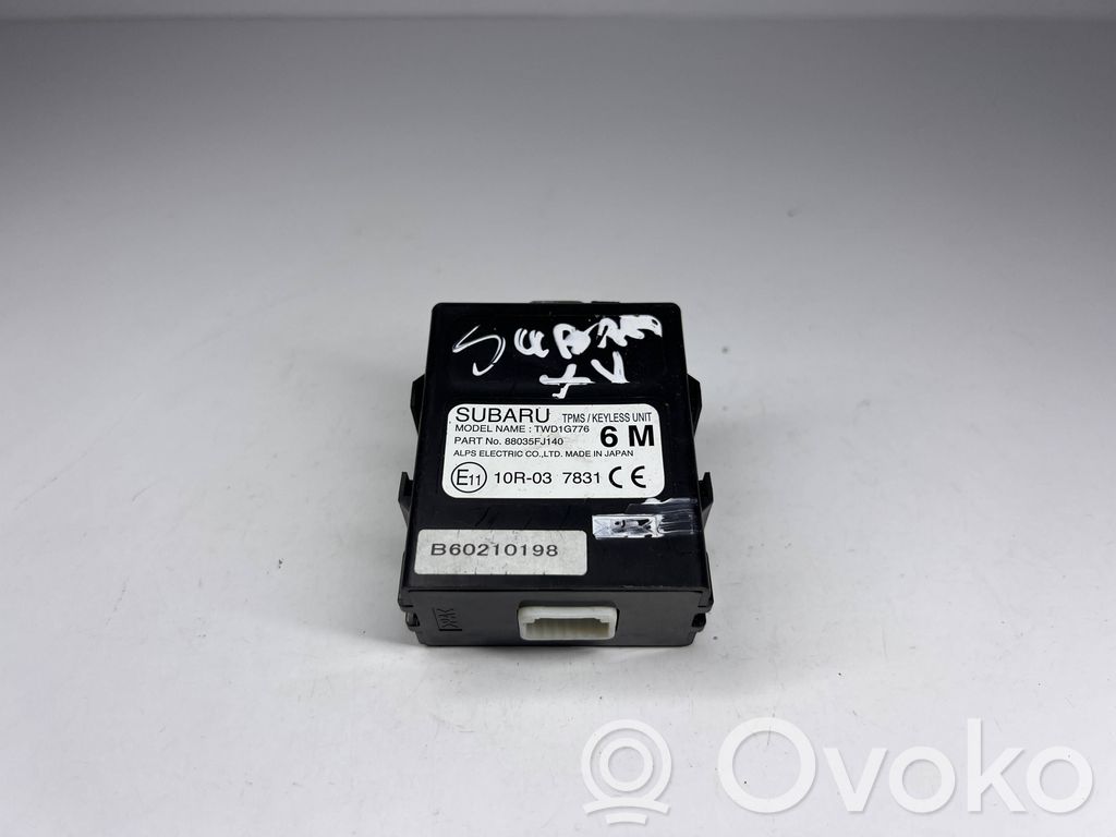 Subaru XV I Other control units/modules 