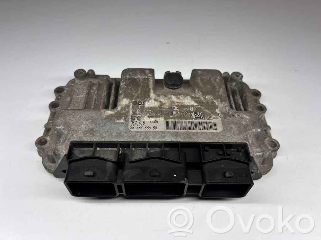 Peugeot 206 Engine control unit/module 