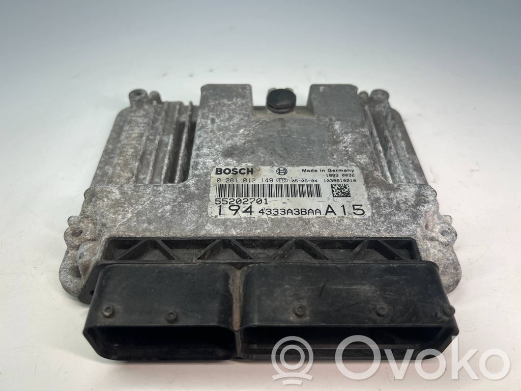 Engine control unit/module ECU   0281012149