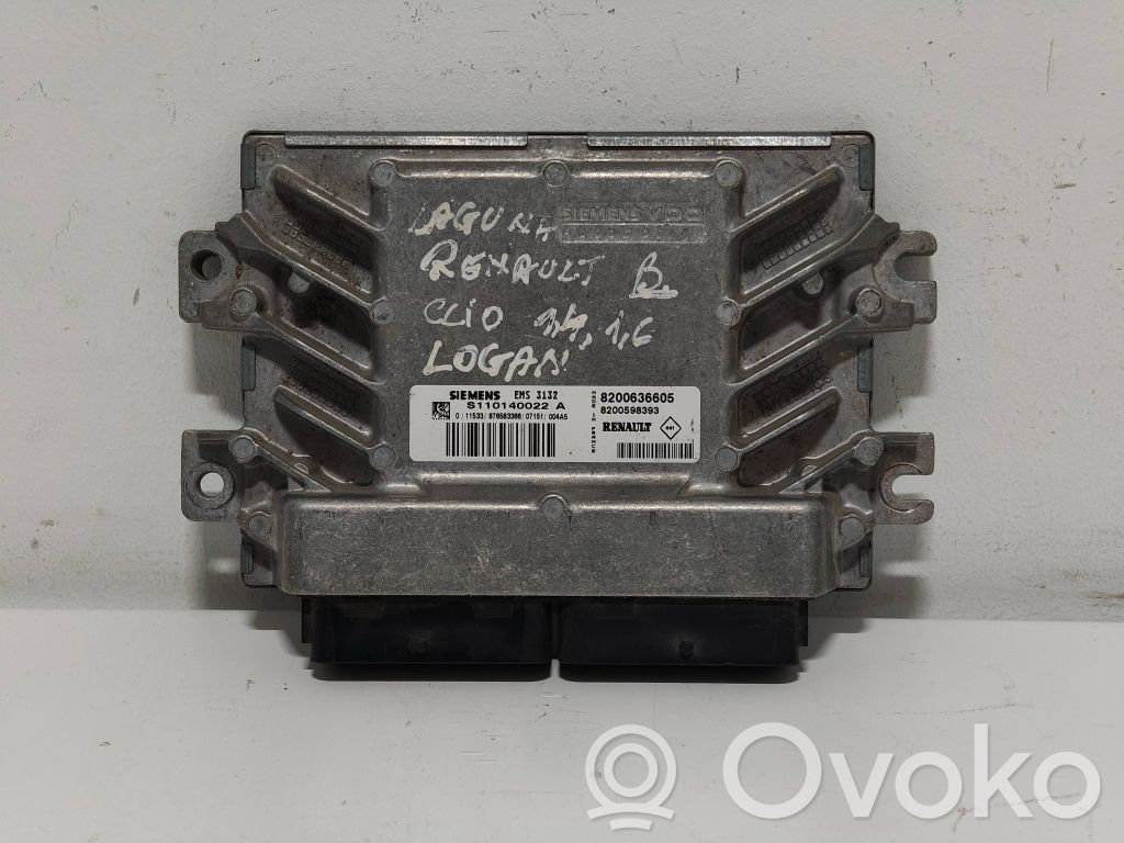 Renault Clio II Engine control unit/module 