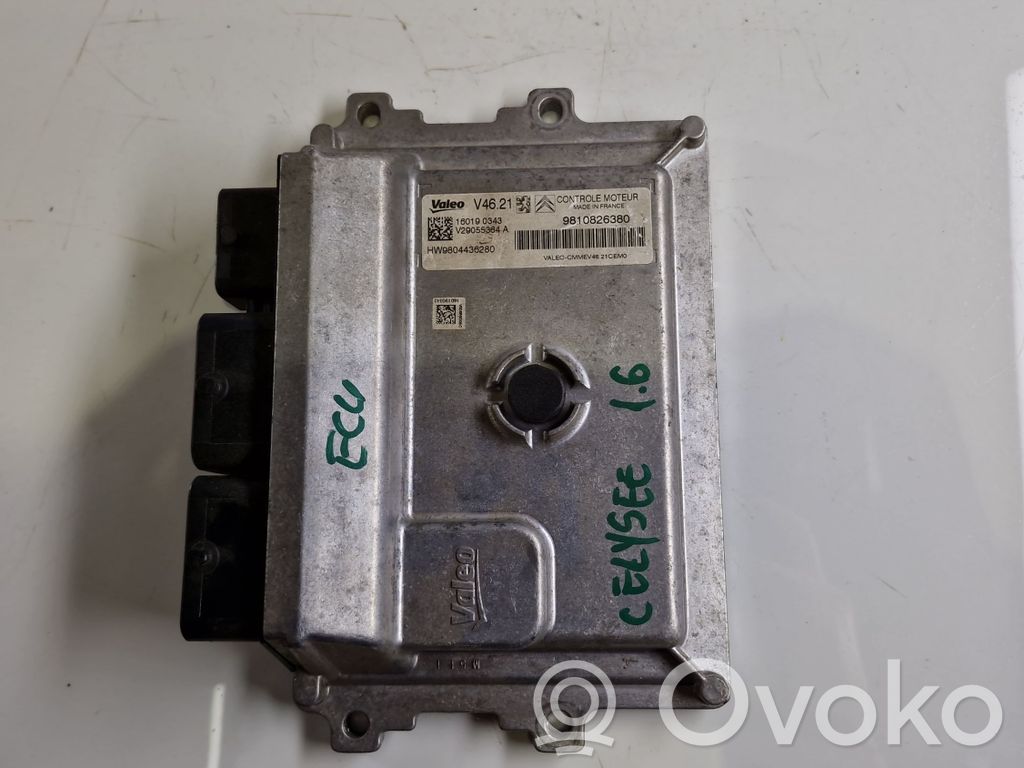 Citroen C-Elysée Engine control unit/module 