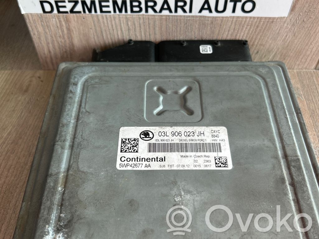 Skoda Octavia Mk2 (1Z) Unitate/modul de control motor 