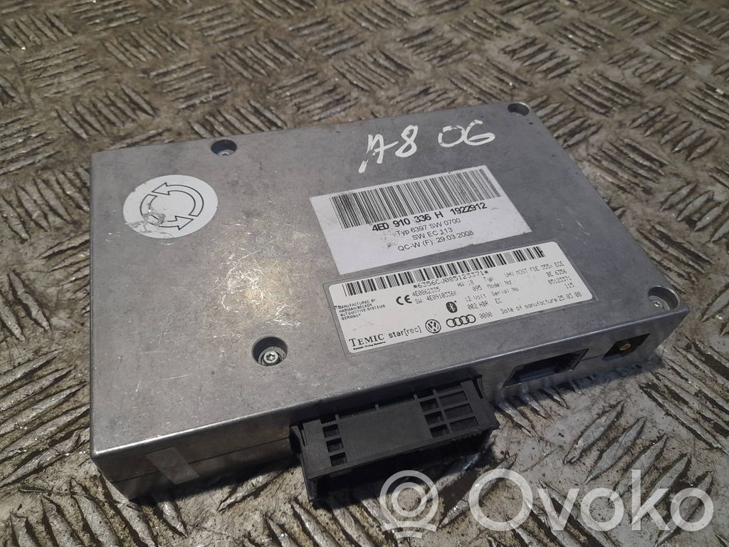 Other control units/modules   4E0862335,4E0910336H,4E0910336K,1922912