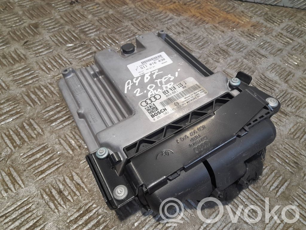 Audi A4 S4 B7 8E 8H Air suspension control unit module (rear) 