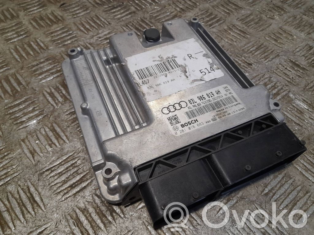 Audi A6 S6 C6 4F Engine control unit/module 