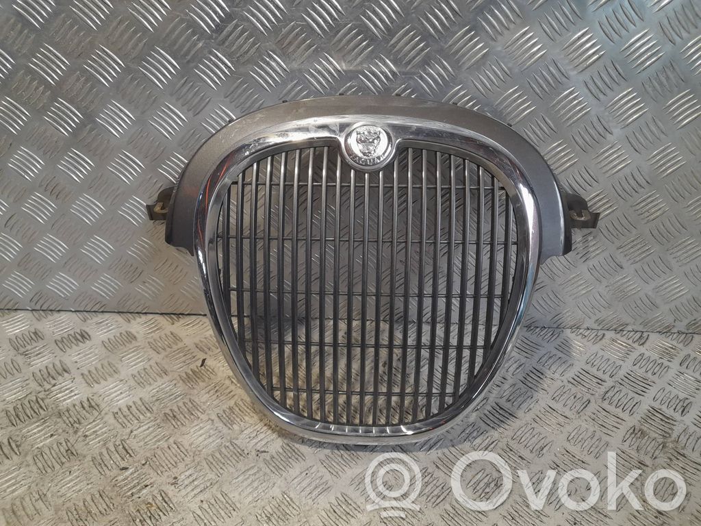 Jaguar S-Type Rejilla superior del radiador del parachoques delantero 