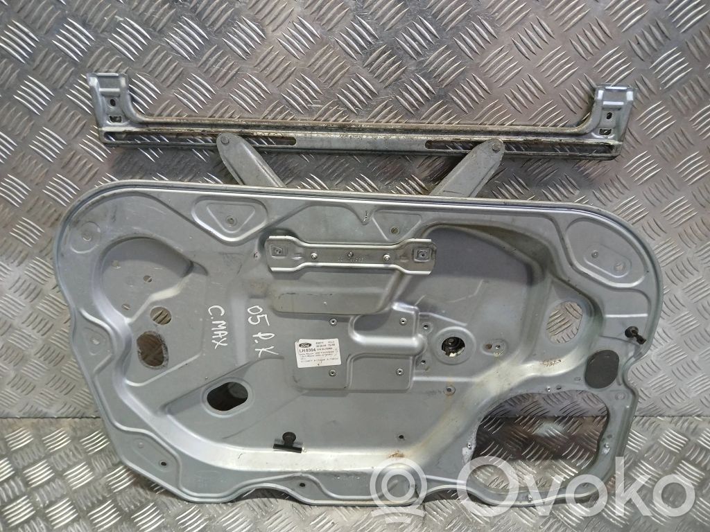 Ford Focus C-MAX Mechanizm podnoszenia szyby przedniej bez silnika 