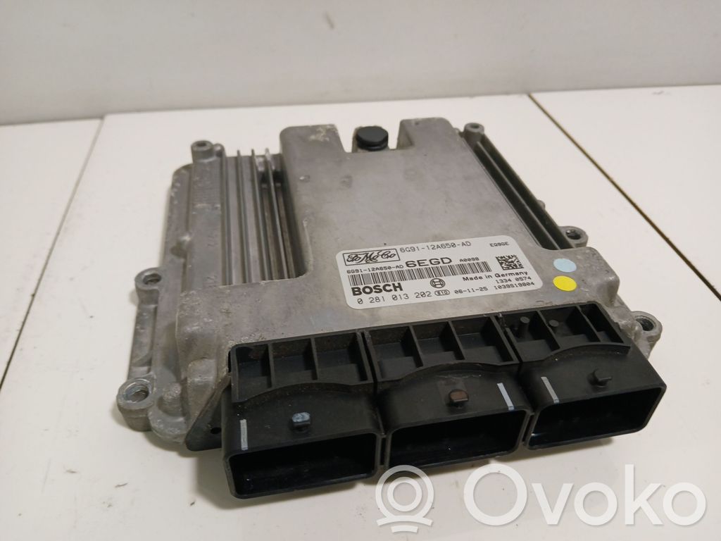 Engine control unit/module   0281013202,6G9112A650AD