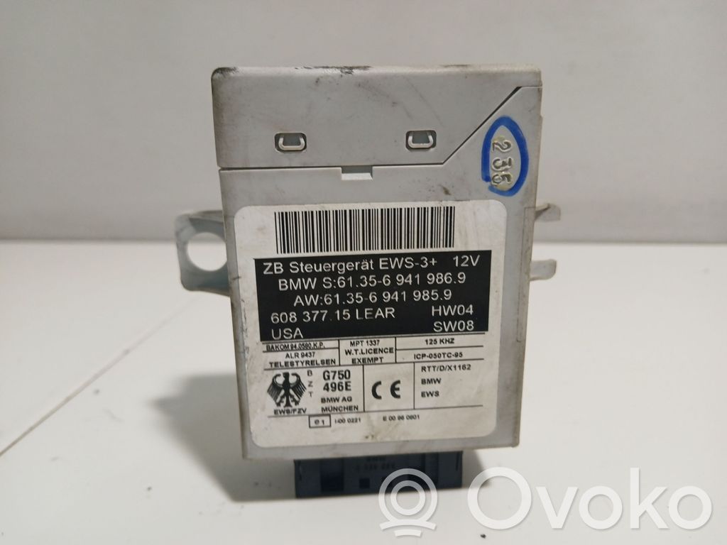 BMW X5 E53 Unitate/modul comandă imobilizator 