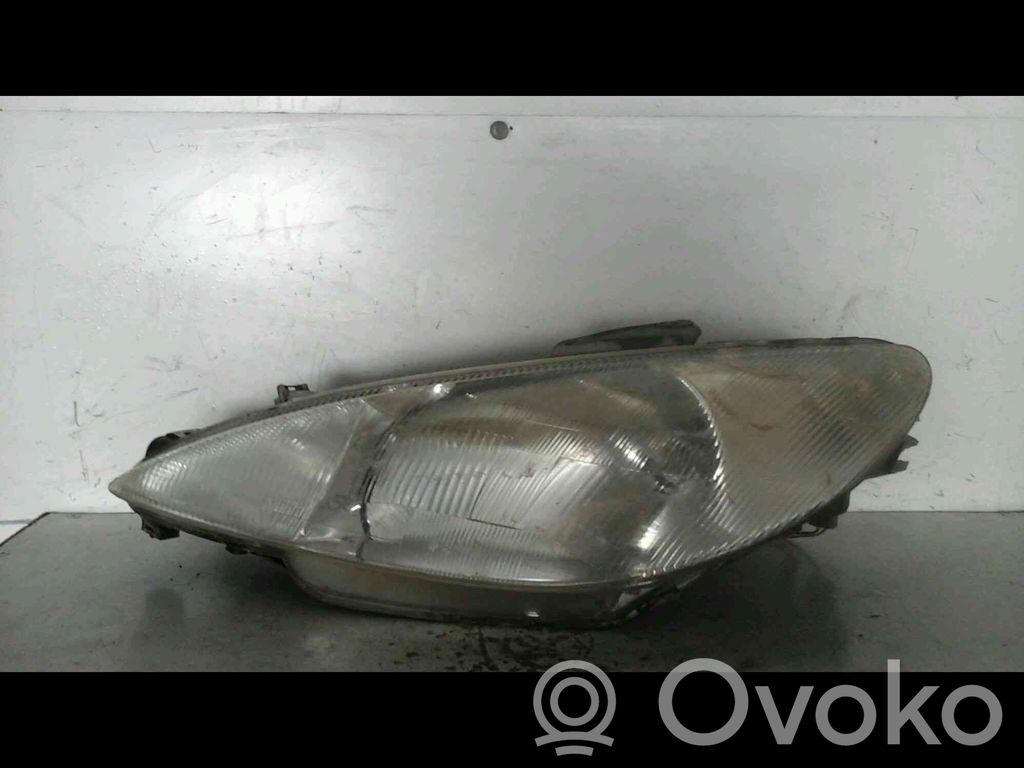 Peugeot 206 Phare frontale 