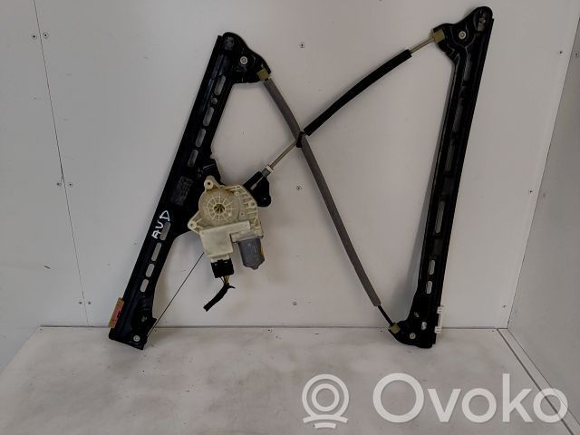 Citroen C4 I Front door window regulator with motor 