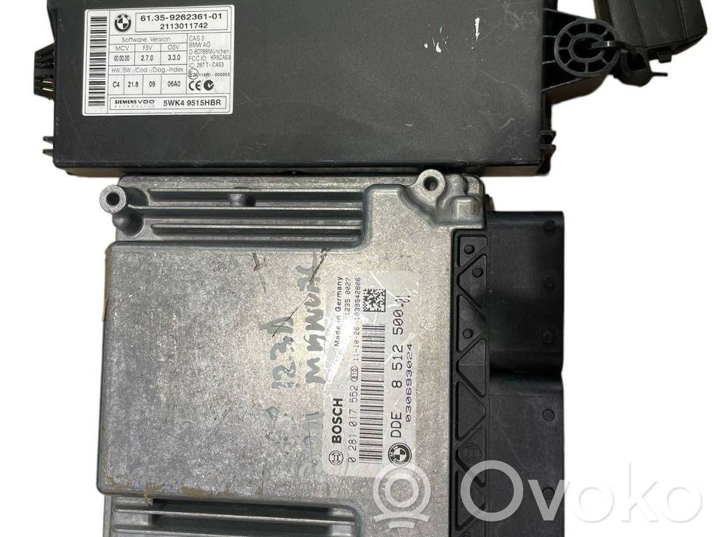 BMW X1 E84 Kit centralina motore ECU e serratura 