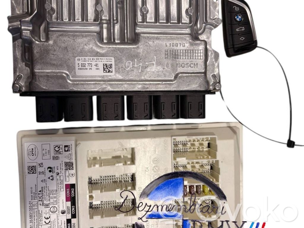 BMW 1 F40 Kit centralina motore ECU e serratura 