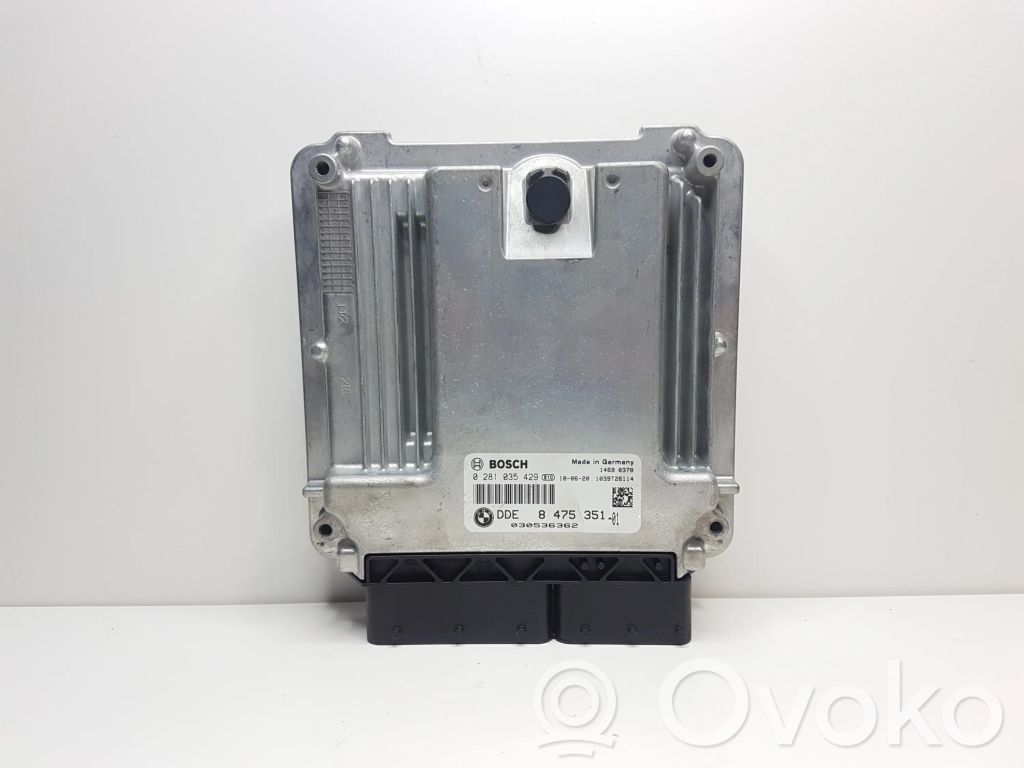 BMW 3 F30 F35 F31 Engine control unit/module 