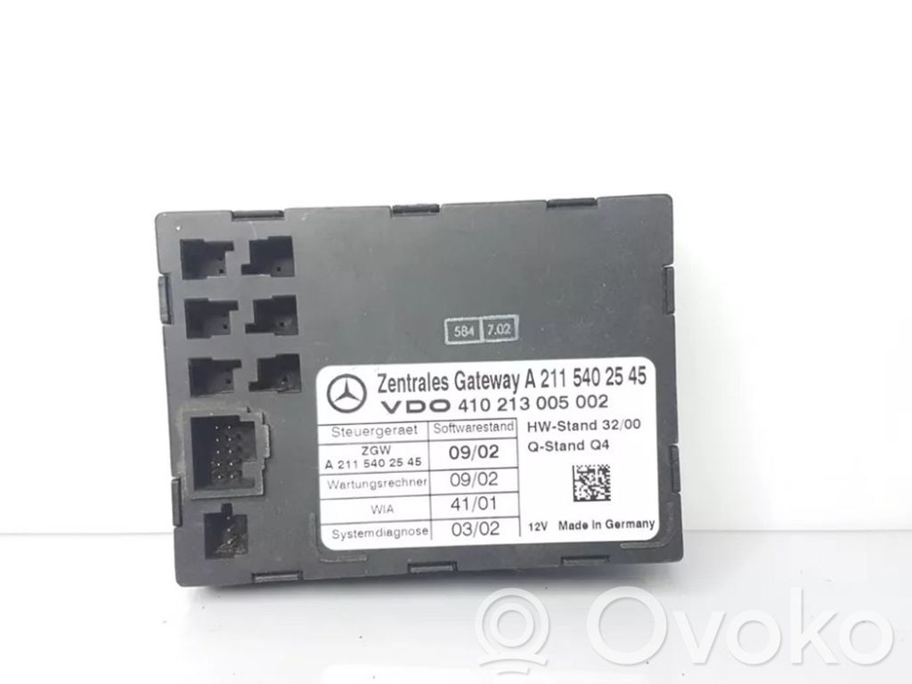 Mercedes-Benz E W211 Gateway control module 