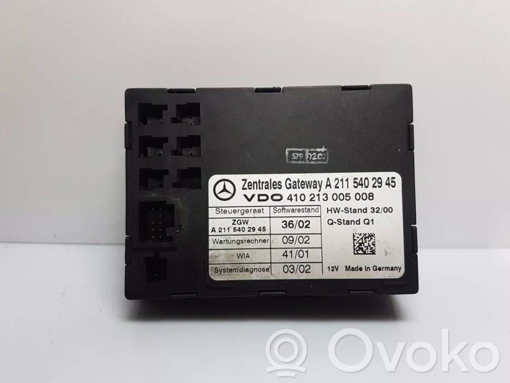 Mercedes-Benz E W211 Gateway control module 