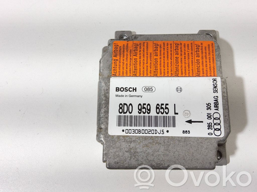 Audi A4 S4 B5 8D Airbag control unit/module 