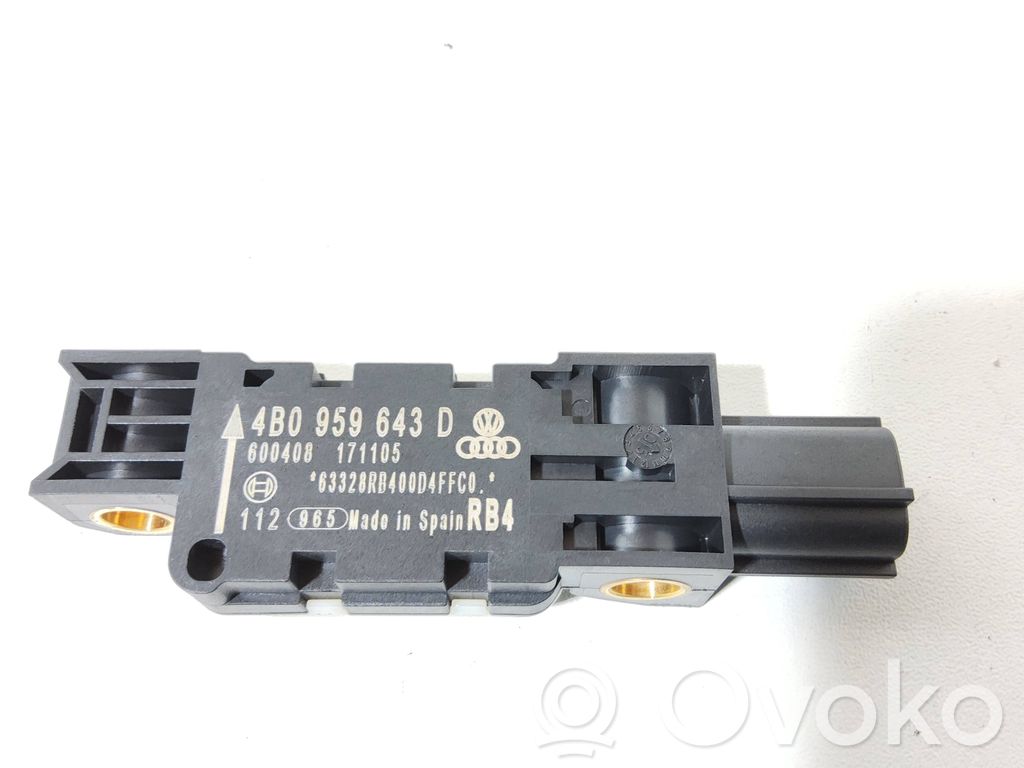 Czujnik uderzenia Airbag   4B0959643D,600408,00408171105