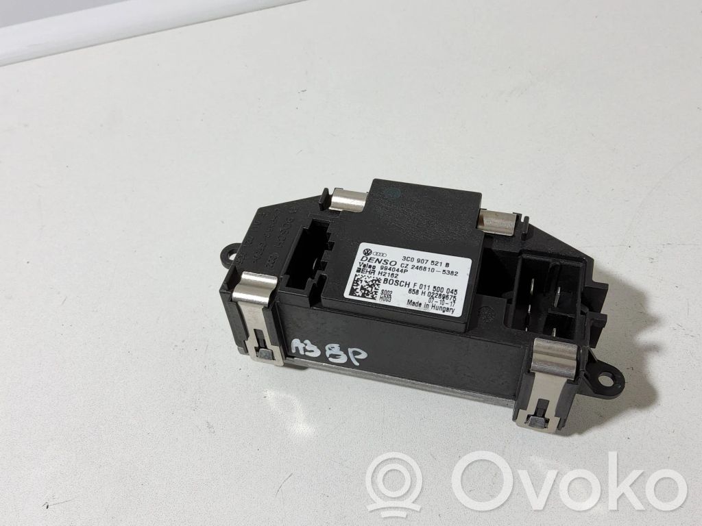 Audi A3 S3 8P Rezystor / Opornik dmuchawy nawiewu 