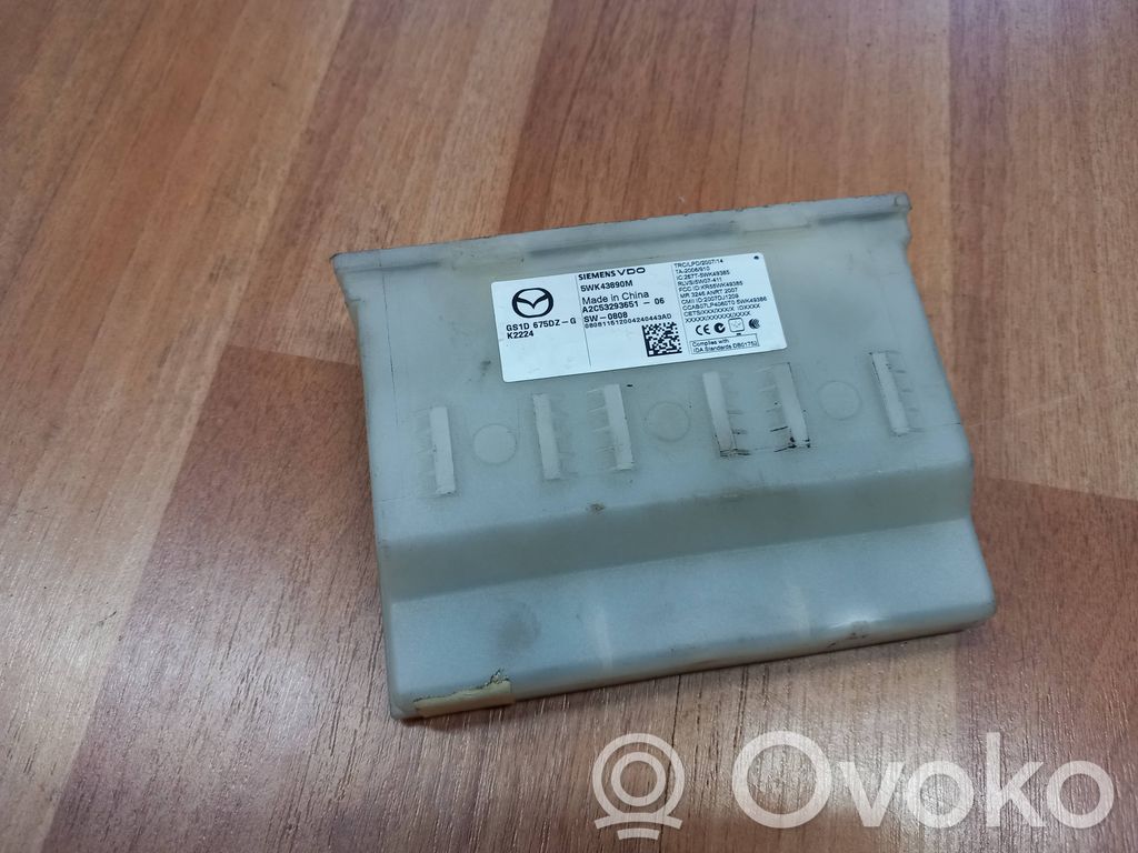 Moduł / Sterownik systemu uruchamiania bezkluczykowego   GS1D675DZG,5WK43890M,A2C53293651