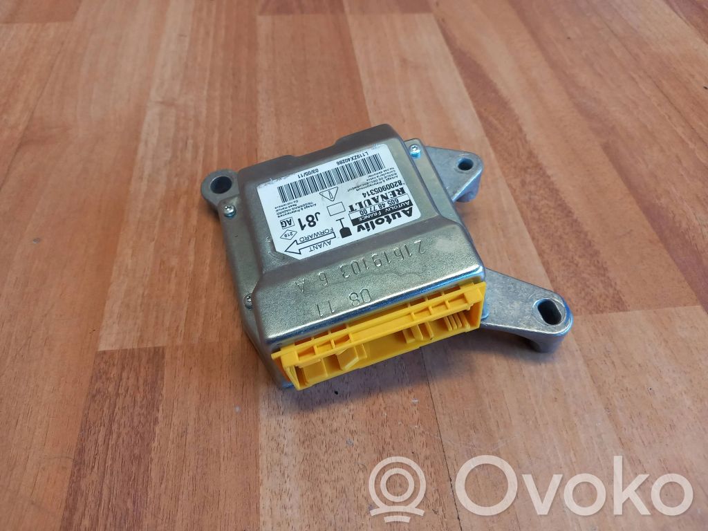 Sterownik / Moduł Airbag   8200905314,619103,605487700,L113ZX40286