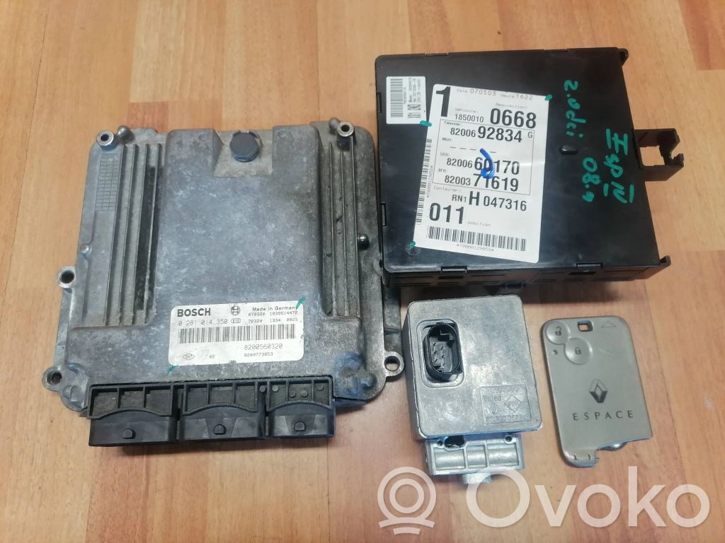 Engine control unit/module   0281014350,8200773853,8200560320,18500100668,8200371619,8200604934,8200660170,8200692834,E0160500,P8200660170,X812N3
