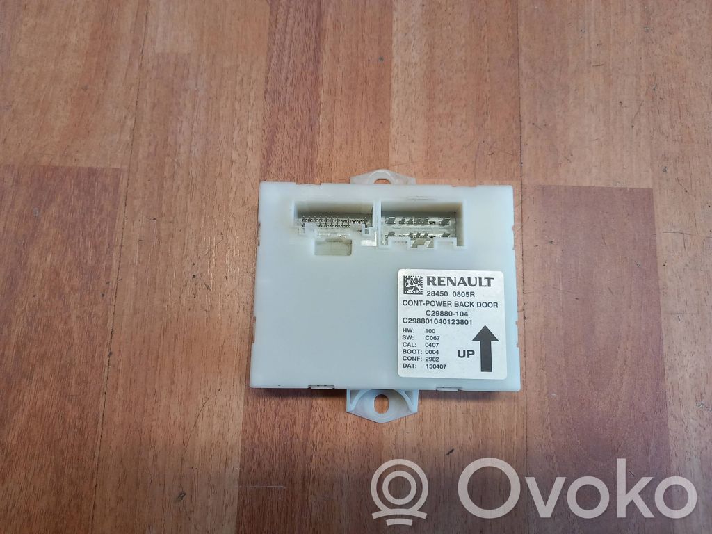 Renault Espace V (RFC) Tailgate/trunk control unit/module 